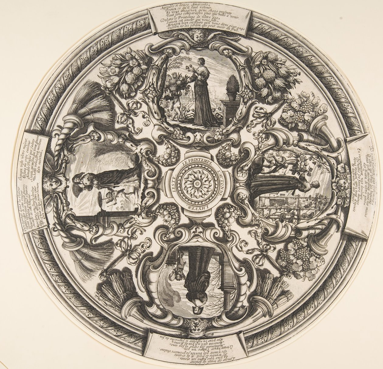 Las cuatro estaciones de Abraham Bosse