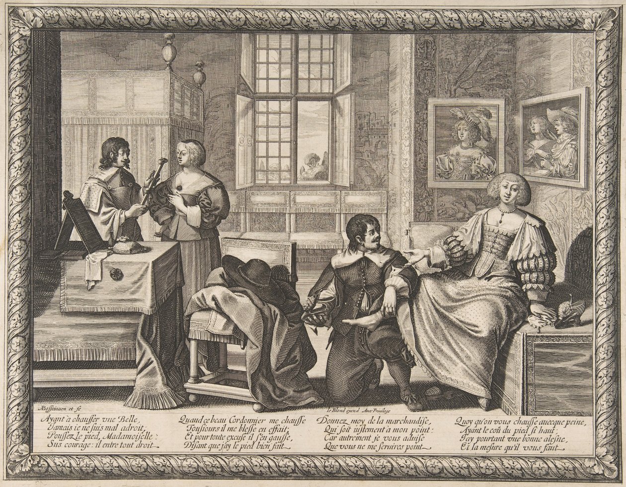El zapatero de Abraham Bosse