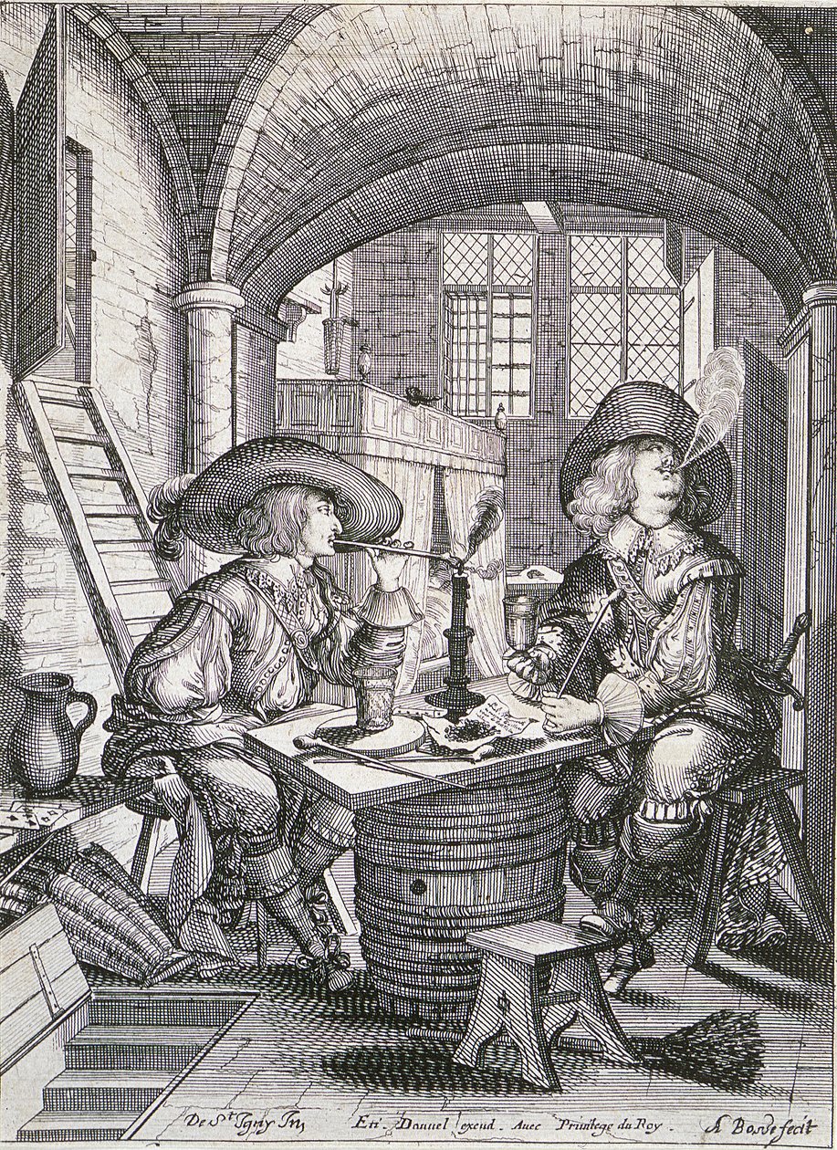 Los fumadores de Abraham Bosse