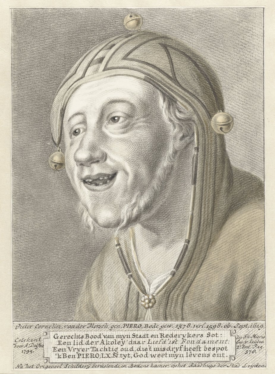 Retrato de Pieter Cornelisz. van der morsch de Abraham Delfos