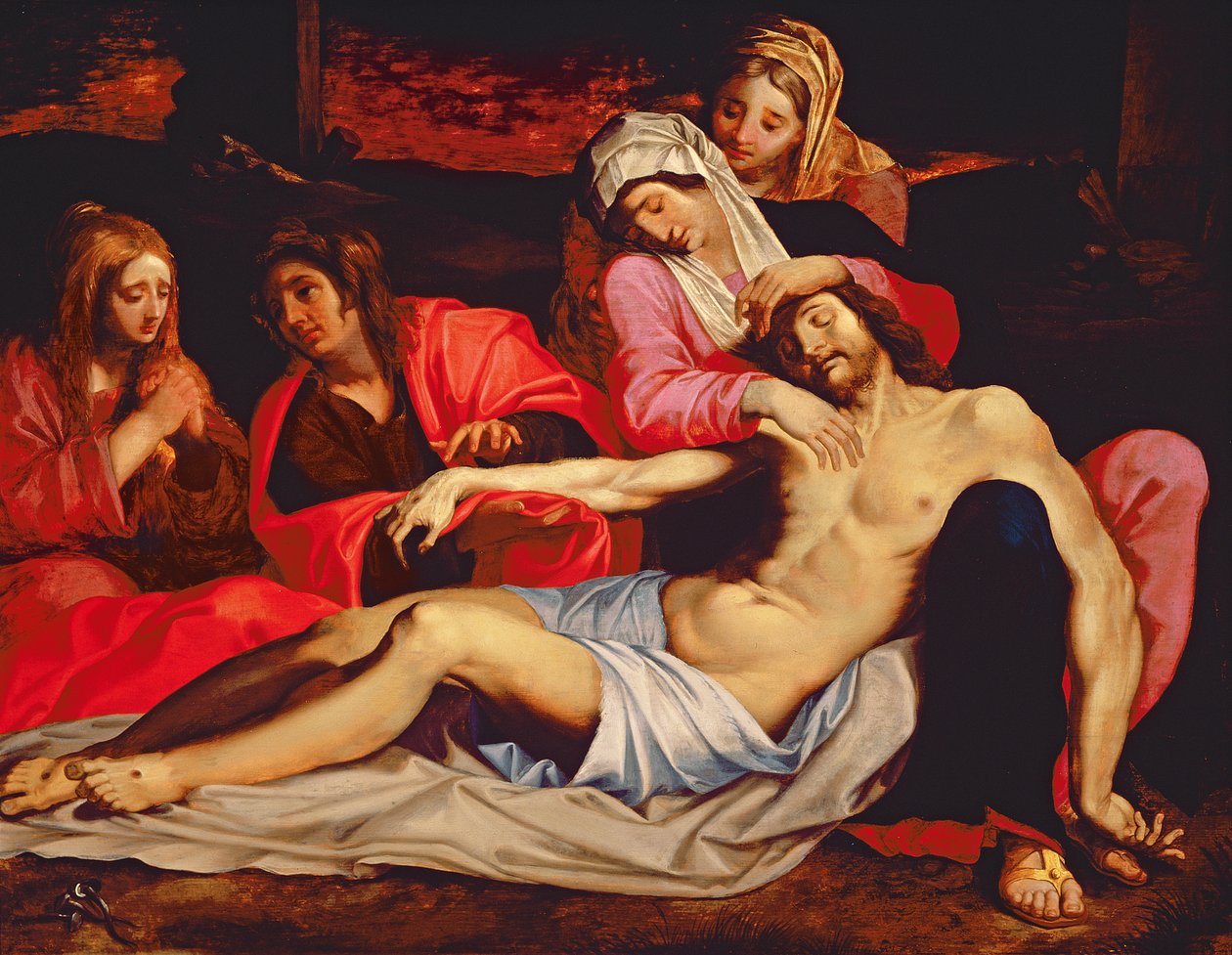 La lamentación de Cristo de Abraham Janssens van Nuyssen