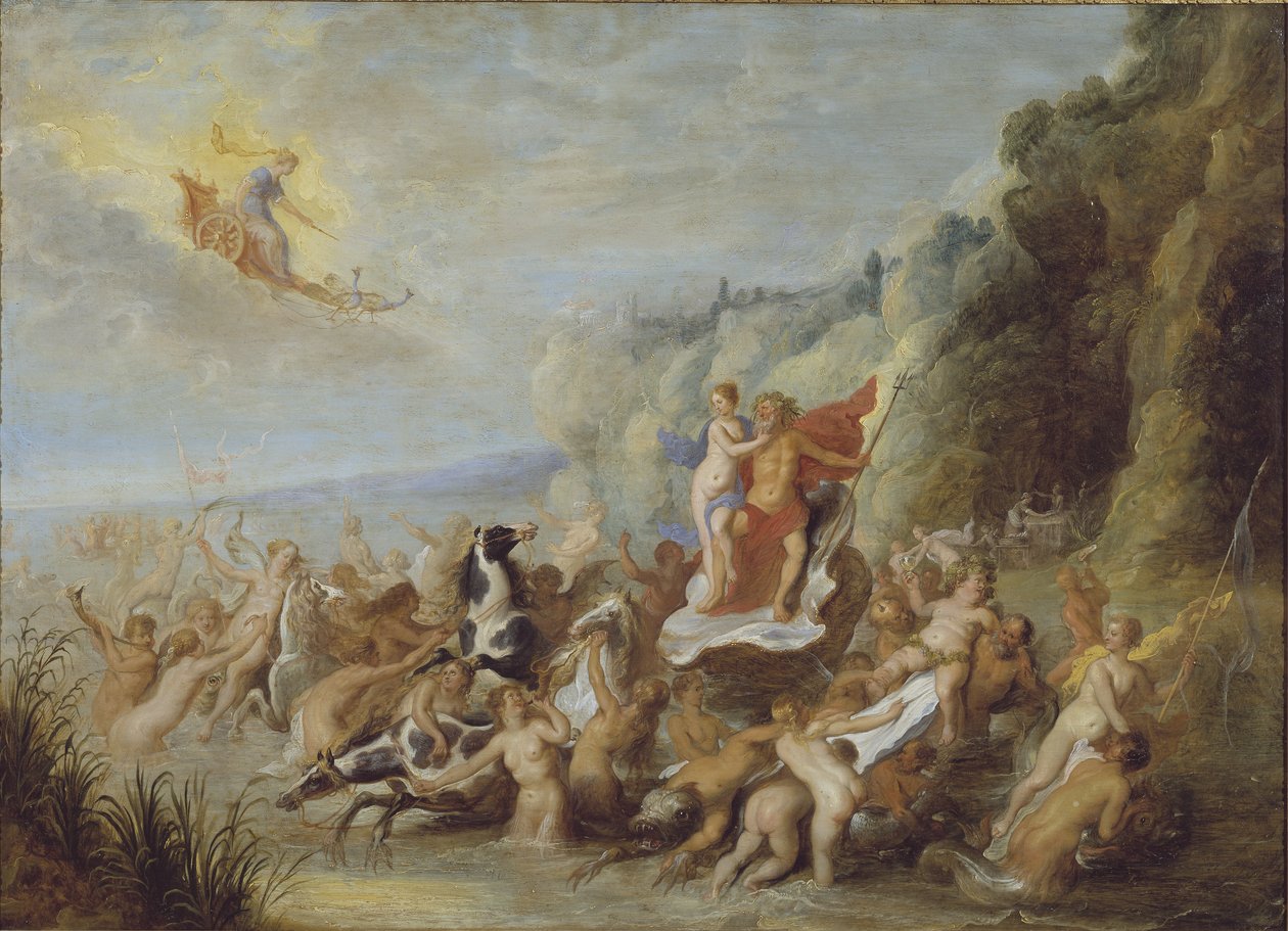 Neptuno y Anfítrite de Abraham Jansz. van Diepenbeeck