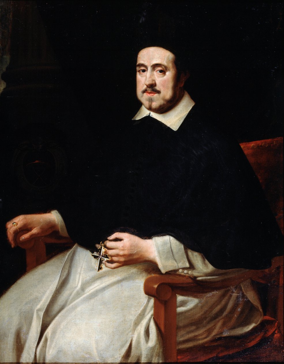 Retrato del obispo de Amberes Ambrosius Cappelus, siglo XVII de Abraham Jansz van Diepenbeeck