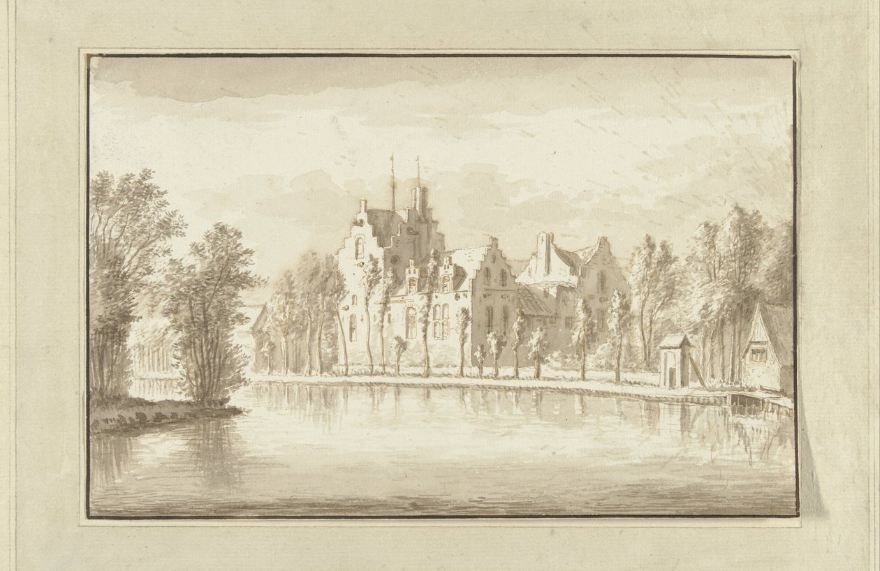 Casa Kostverloren en el Amstel de Abraham Rademaker