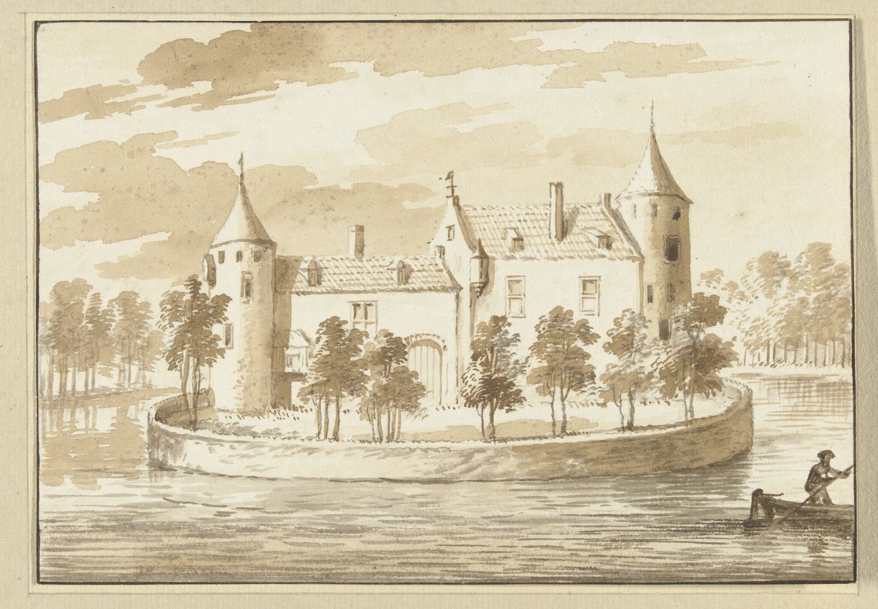 Casa de Baarsdorp, en Zuid-Beveland de Abraham Rademaker