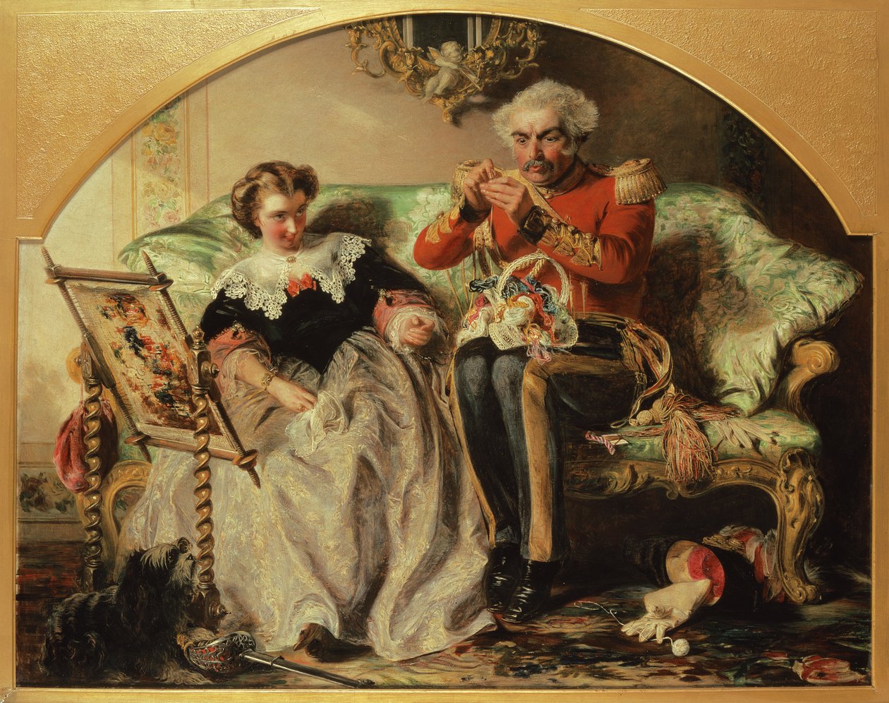 El León Enamorado de Abraham Solomon