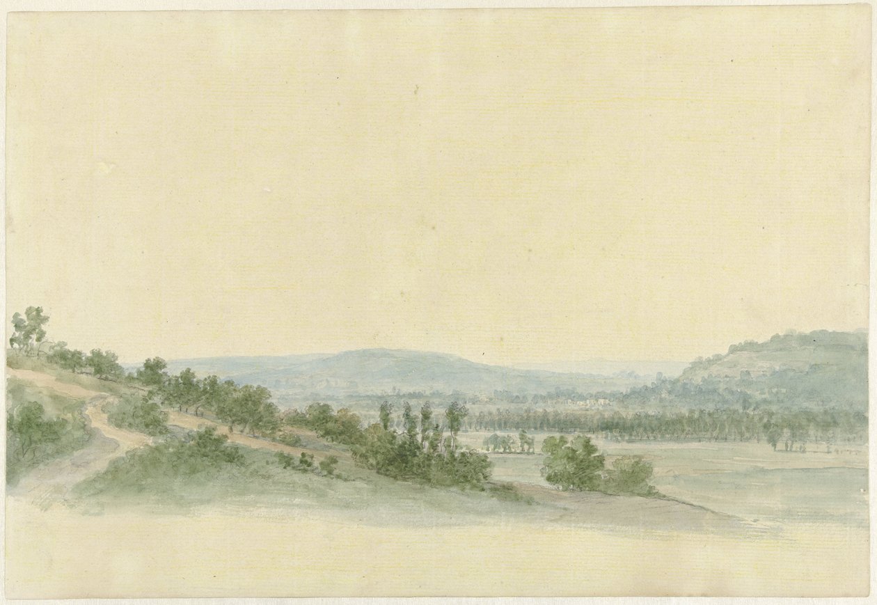 Paisaje ondulado de Abraham Teerlink