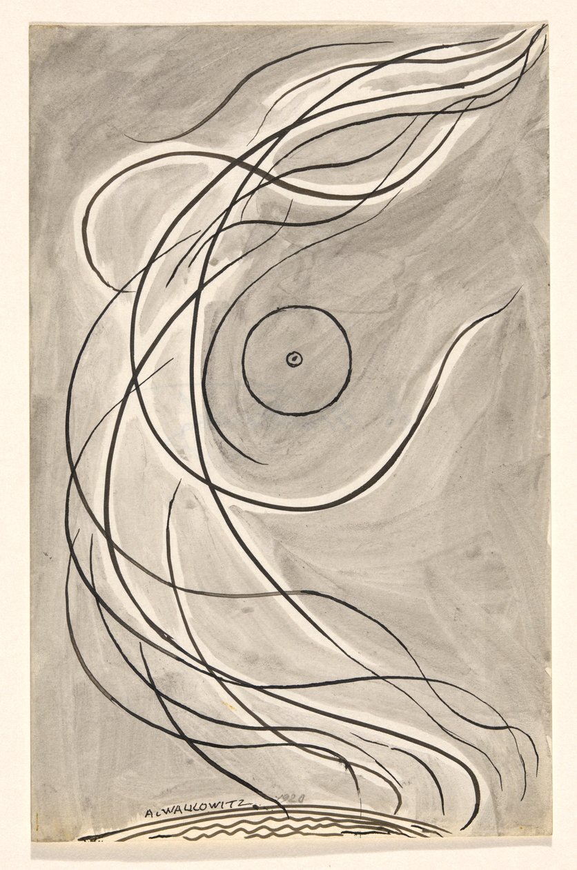 Abstracción de danza: Isadora Duncan (o de Abraham Walkowitz