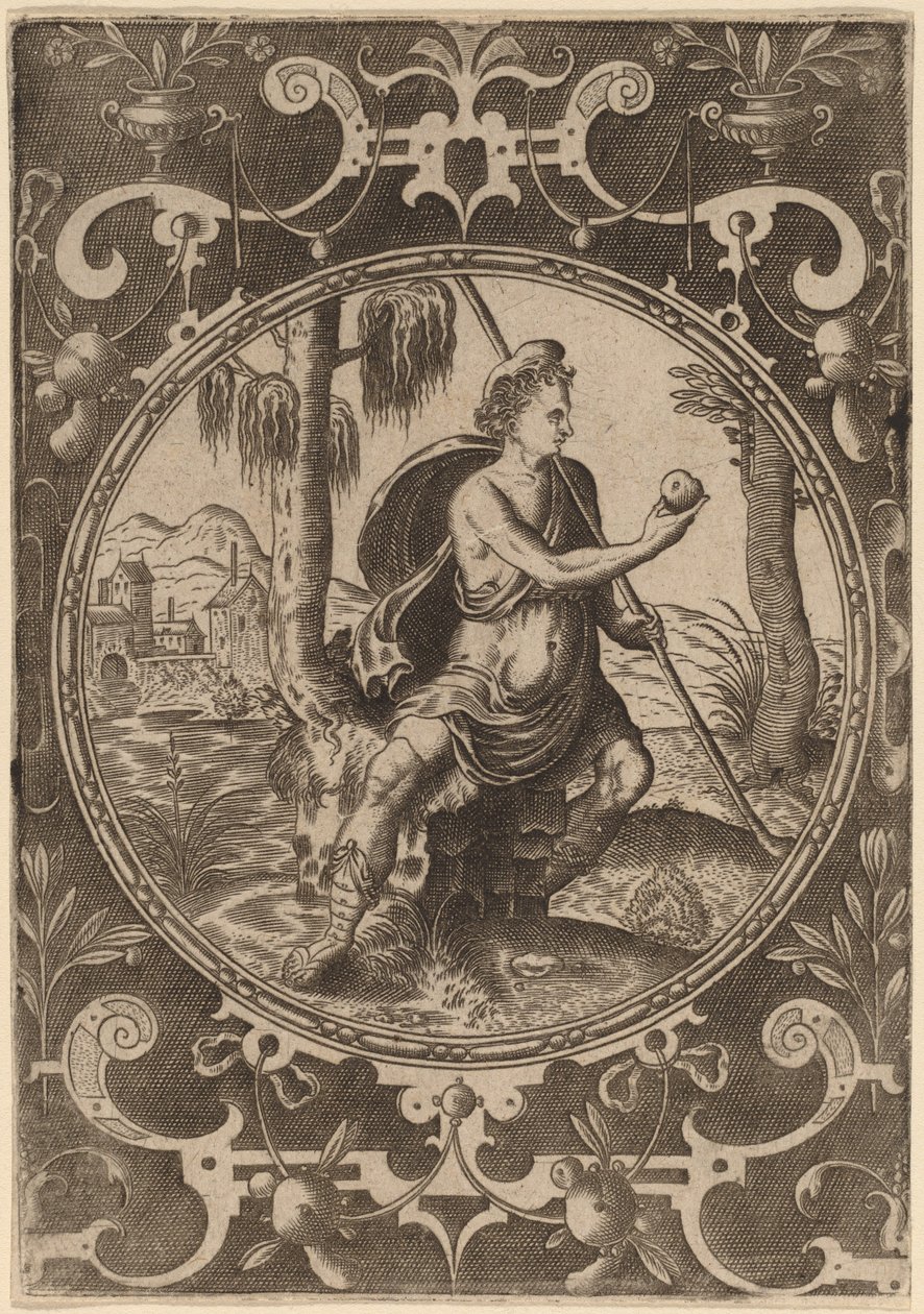 París con la Manzana de Abraham de Bruyn