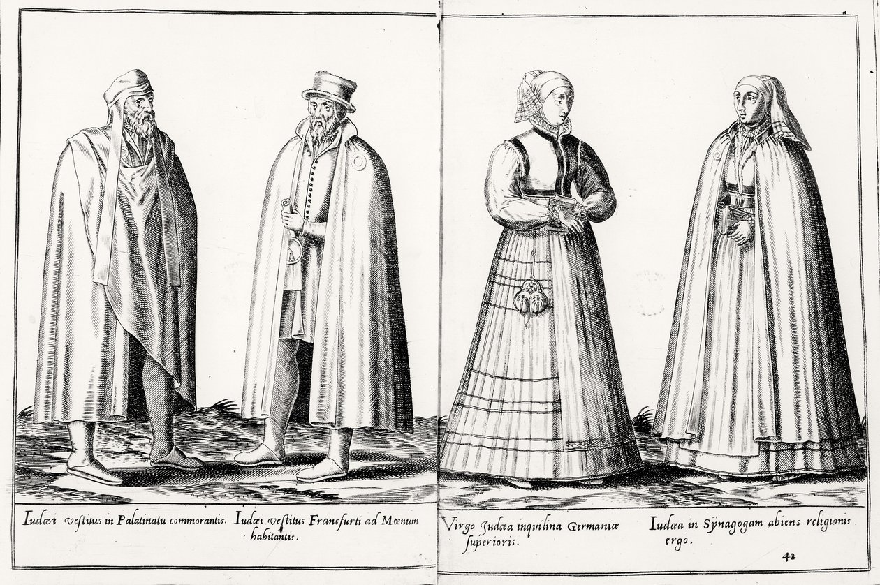 Ropa judía del siglo XVI de 