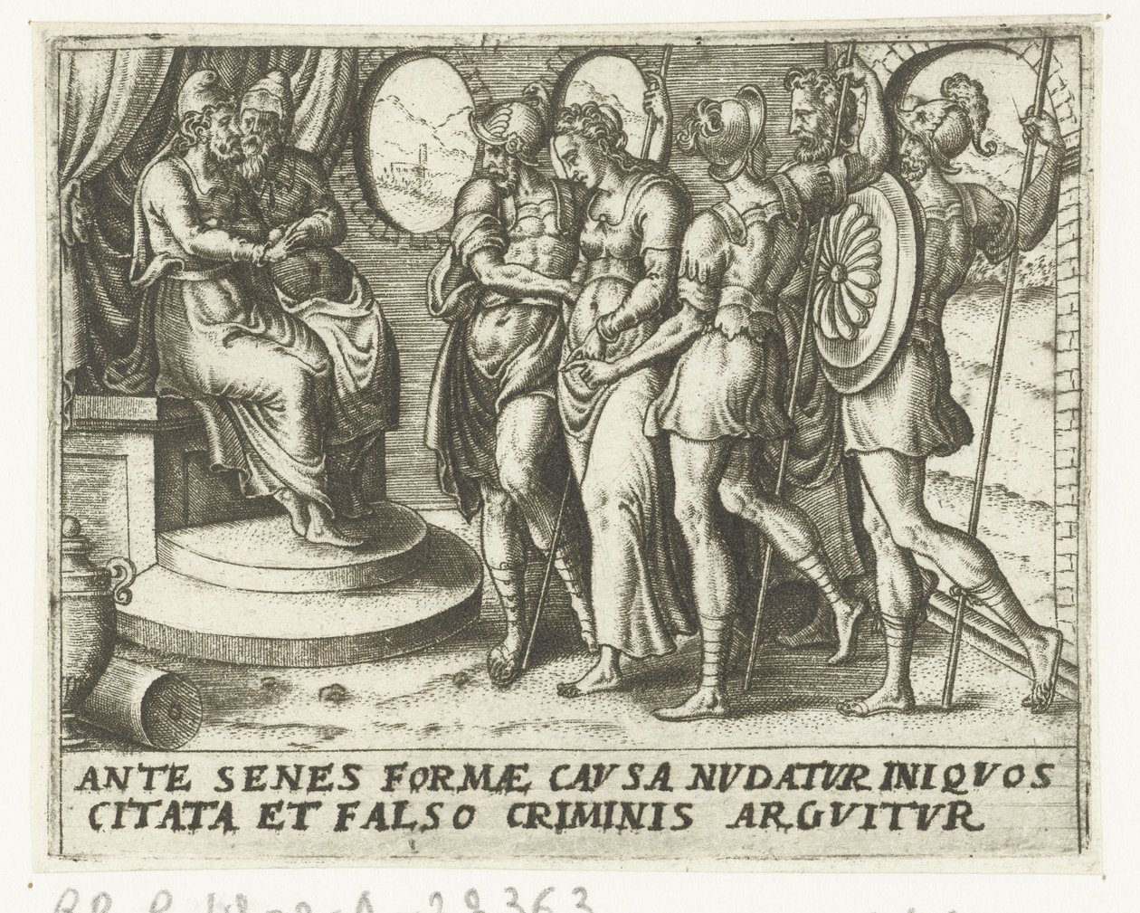 Susana ante los jueces Historia de Susanna (título de la serie) de Abraham de Bruyn