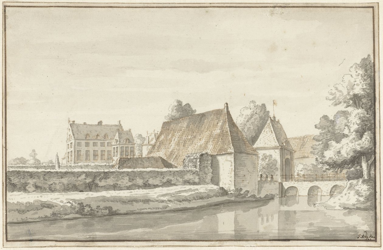 La casa de Dort, cerca de Gorssel de Abraham de Haen (II)