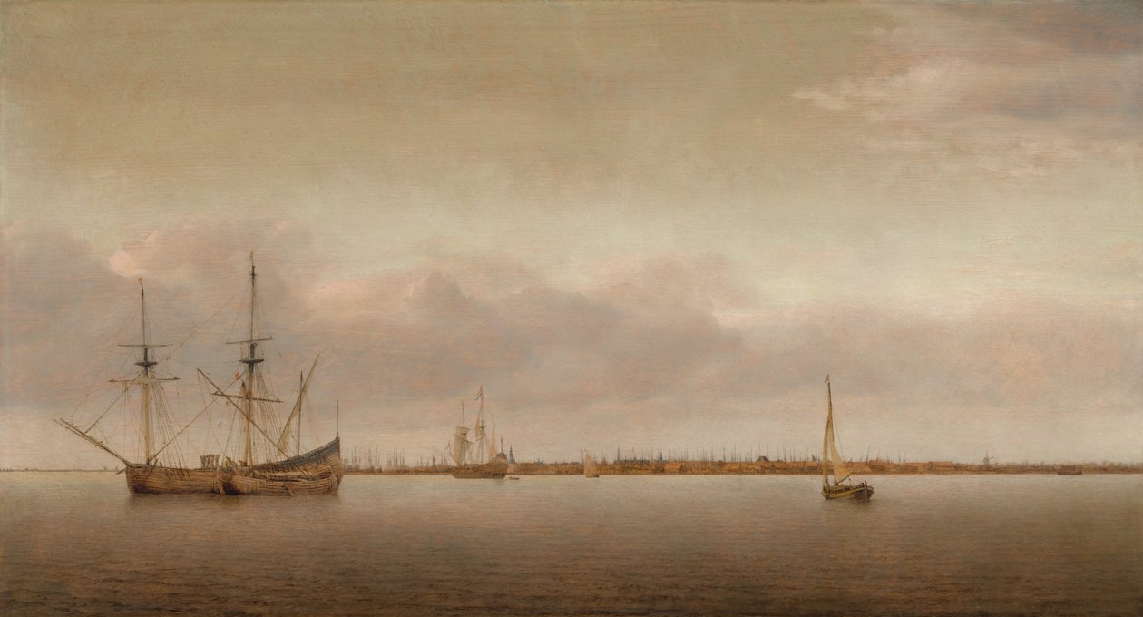 Vista de Hoorn de Abraham de Verwer