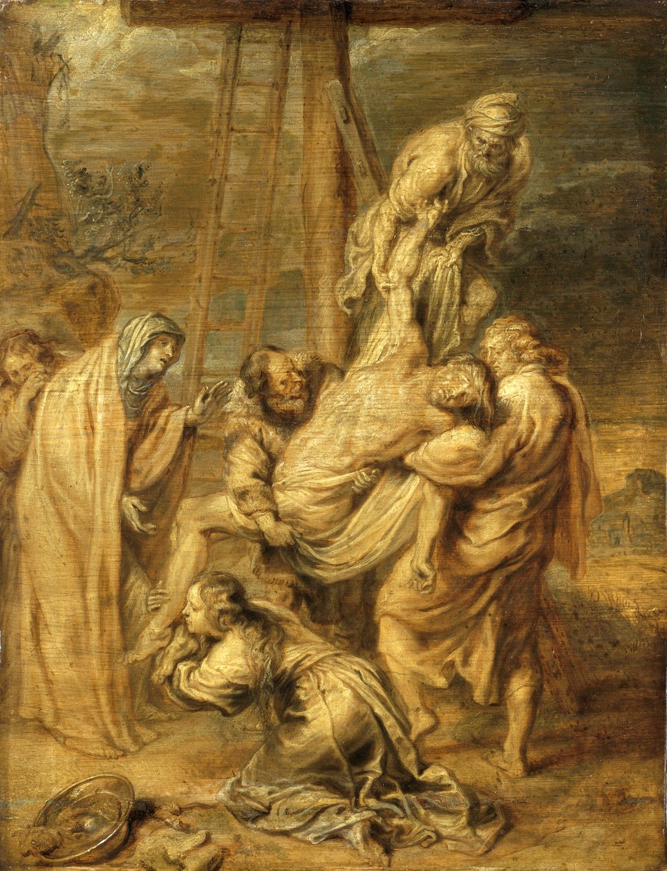La Deposición de Abraham van Diepenbeck