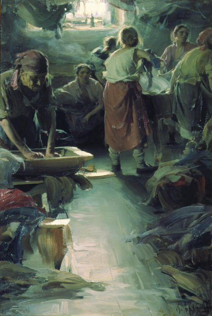 Las Lavanderas de Abram Efimovich Arkhipov