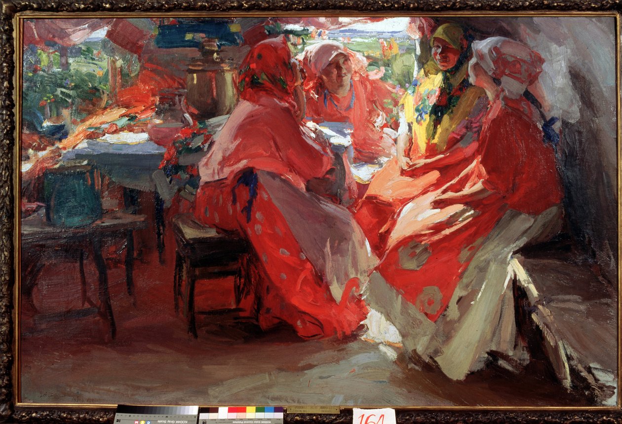 Les visiteurs de Abram Efimovich Arkhipov