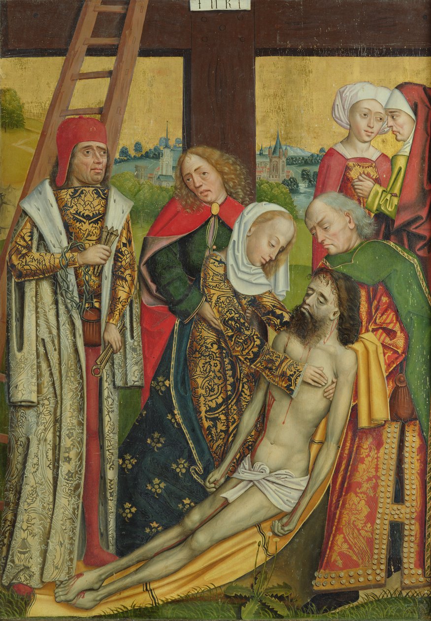 Descendimiento de la Cruz, del Altar de la Cúpula, 1499 de Absolon Stumme