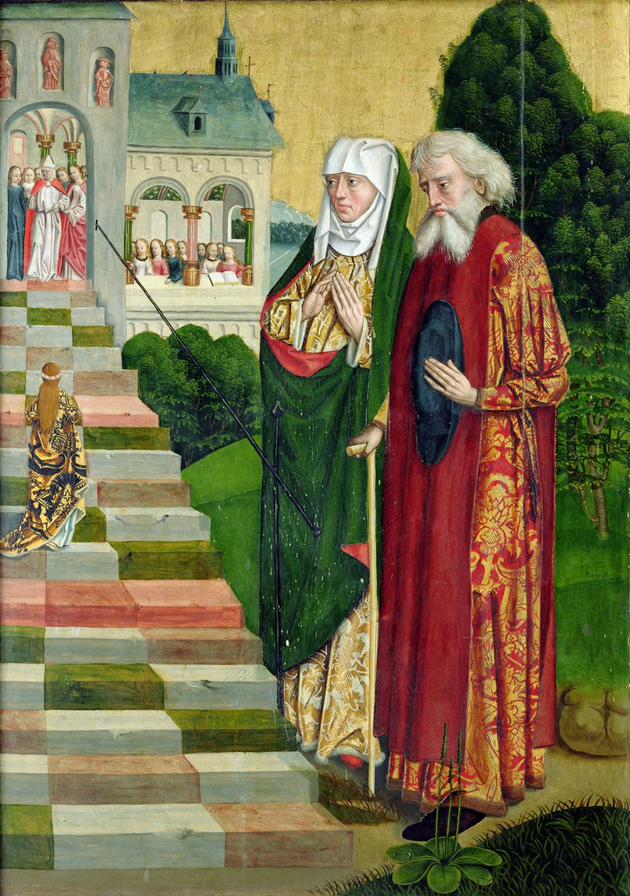 Presentación de la Virgen, del altar de la Cúpula, 1499 de Absolon Stumme