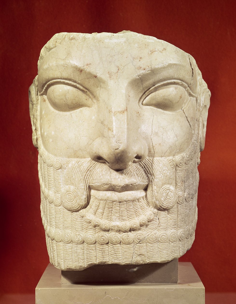 Cabeza real (mármol) de Achaemenid
