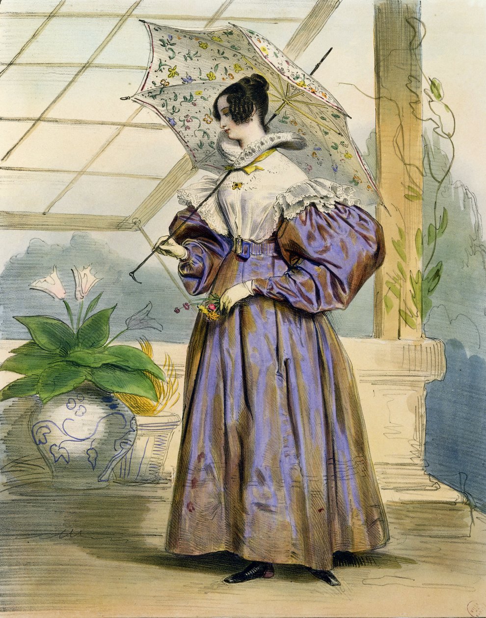 Las tres de la tarde de Achille Devéria
