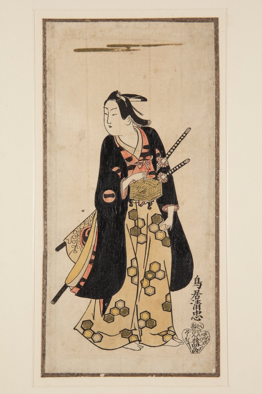 Actor Ichikawa Monosuke I de Achille Cattaneo