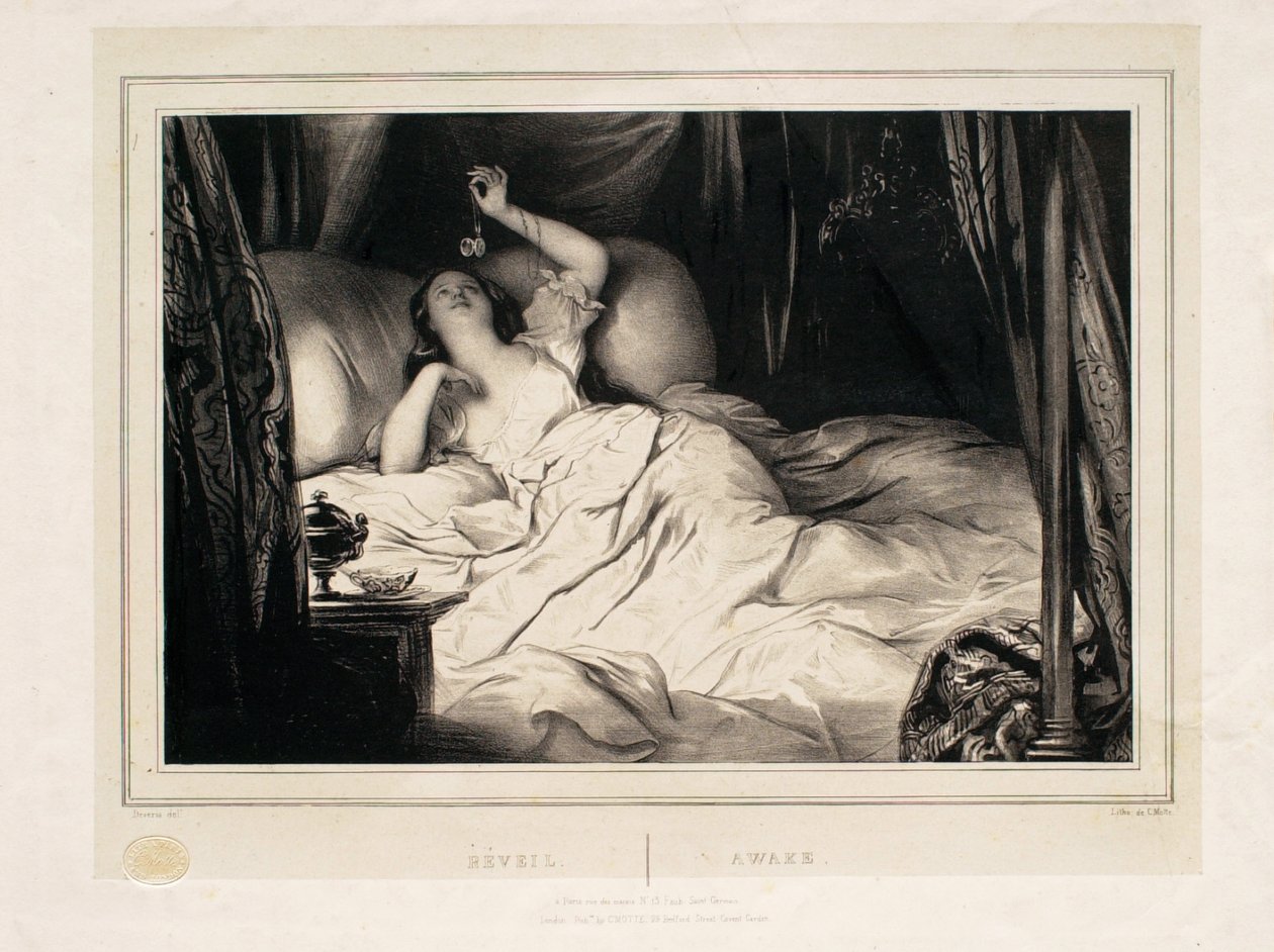 Awake (Despertar) de Achille Devéria