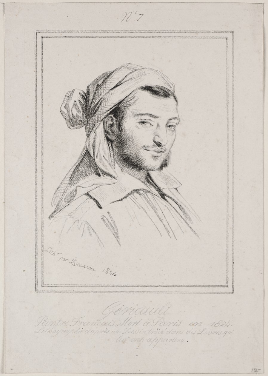 Théodore Géricault de Achille Devéria