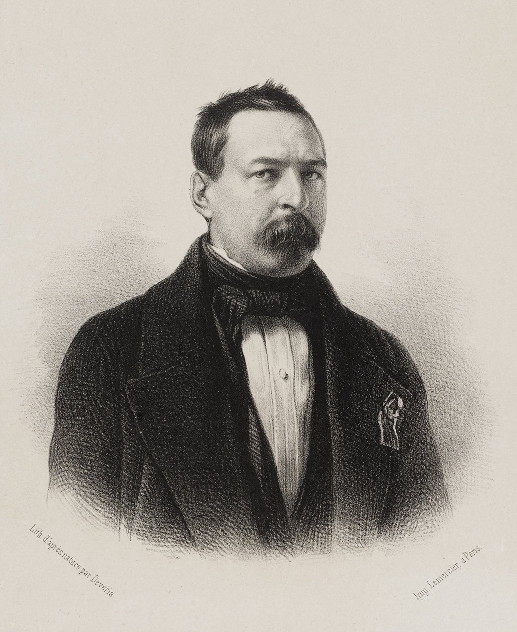 Asamblea Nacional, tribuna de los representantes del pueblo - Toussaint Bravard de Achille Devéria