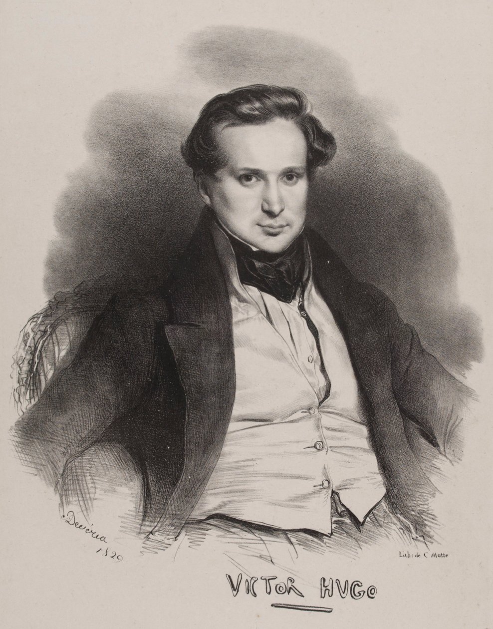 Hugo Deveria de Achille Devéria