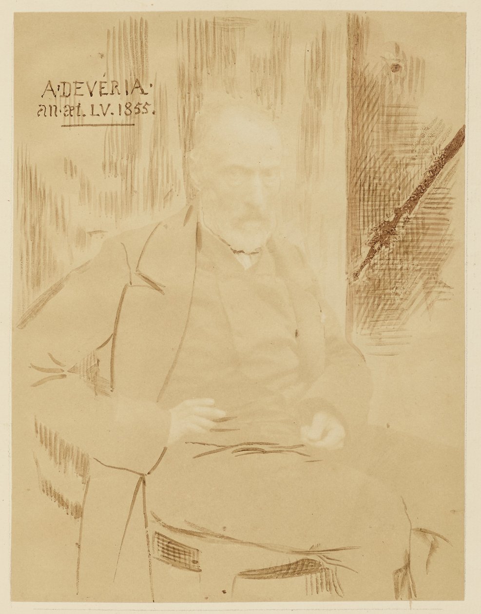 [Retrato o autorretrato de Achille Devéria] de Achille Devéria