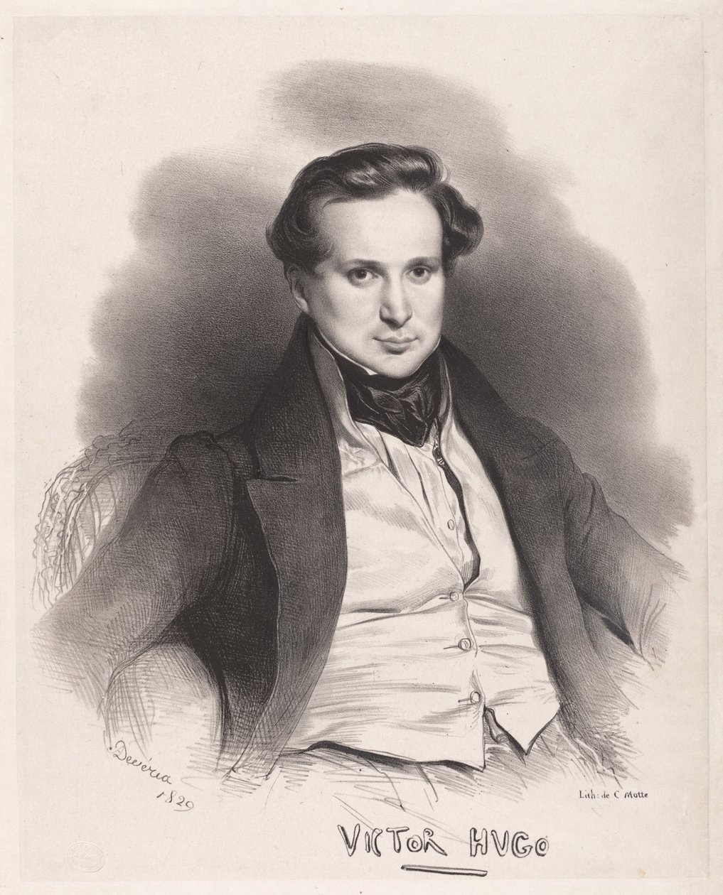 Victor Hugo de Achille Devéria
