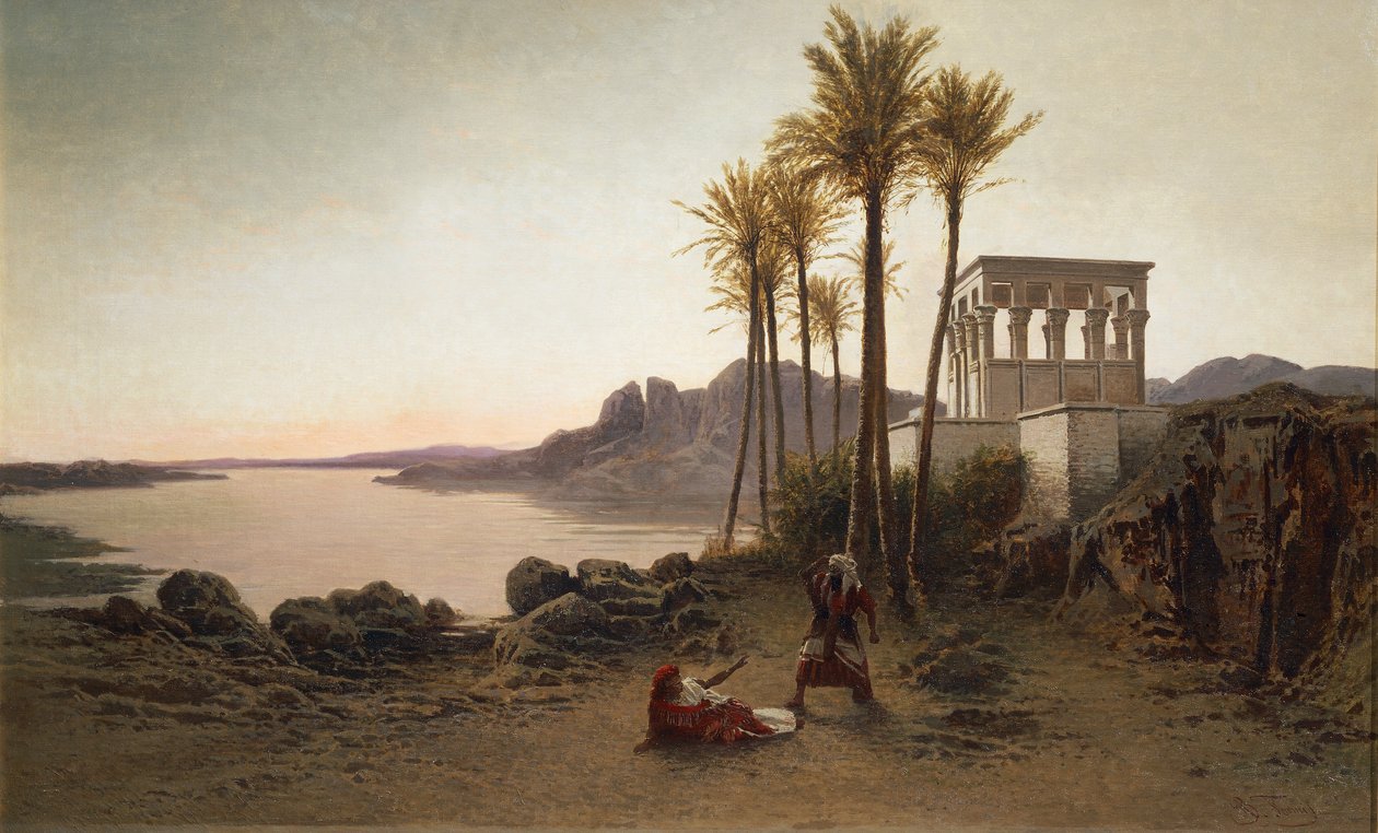 Escena de Aida de Giuseppe Verdi de Achille Formis Befani