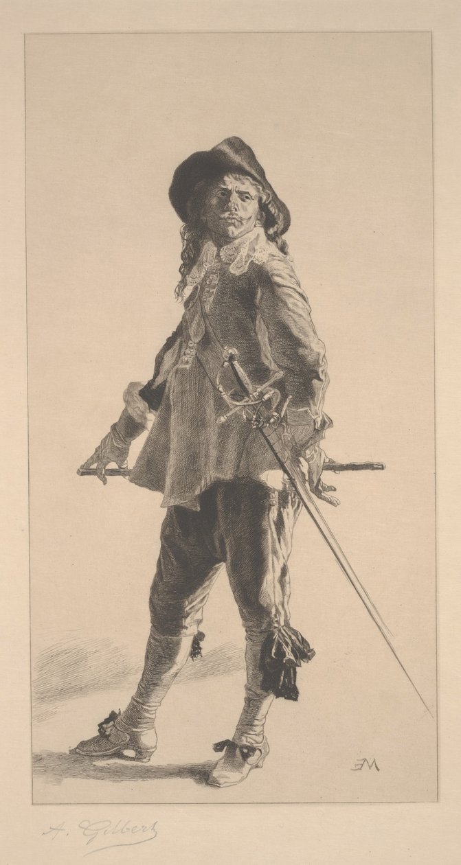 El duelista de Achille Isidore Gilbert