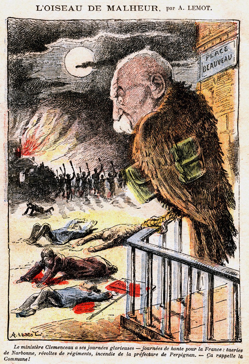 George Clemenceau en Le Pelerin de Achille Lemot
