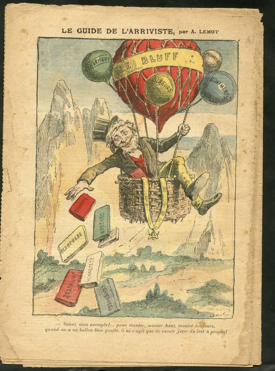 Ilustración de Achille Lemot (1846-1909) en Le Pelerin de Achille Lemot