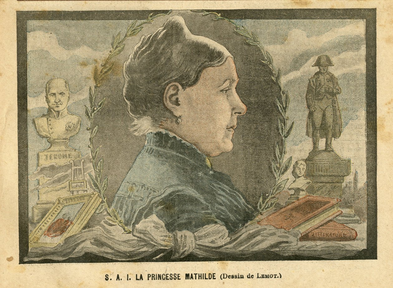 Ilustración de Achille Lemot (1846-1909) en Le Pelerin de Achille Lemot