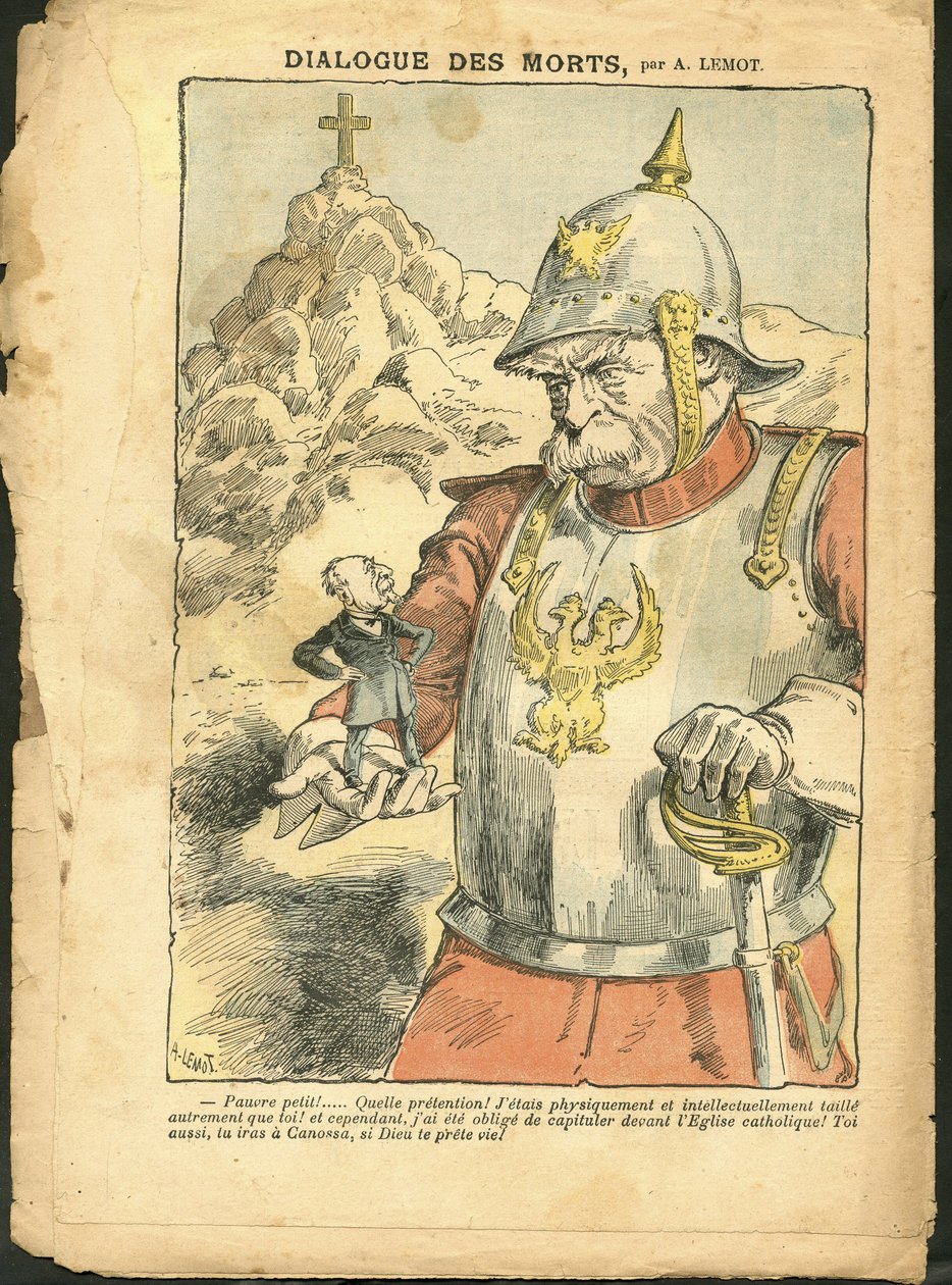 Ilustración de Achille Lemot en Le Pelerin de Achille Lemot