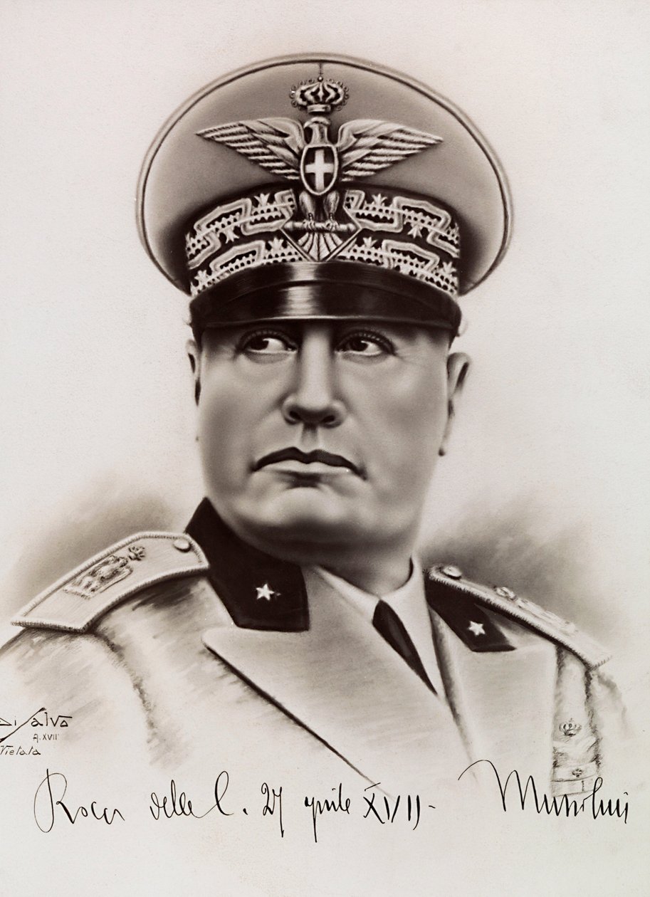 Benito Mussolini, 27/04/1931 de Achille Villani