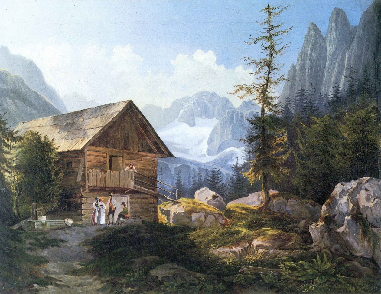 Alemán: En el valle de Gosau de Adalbert Stifter