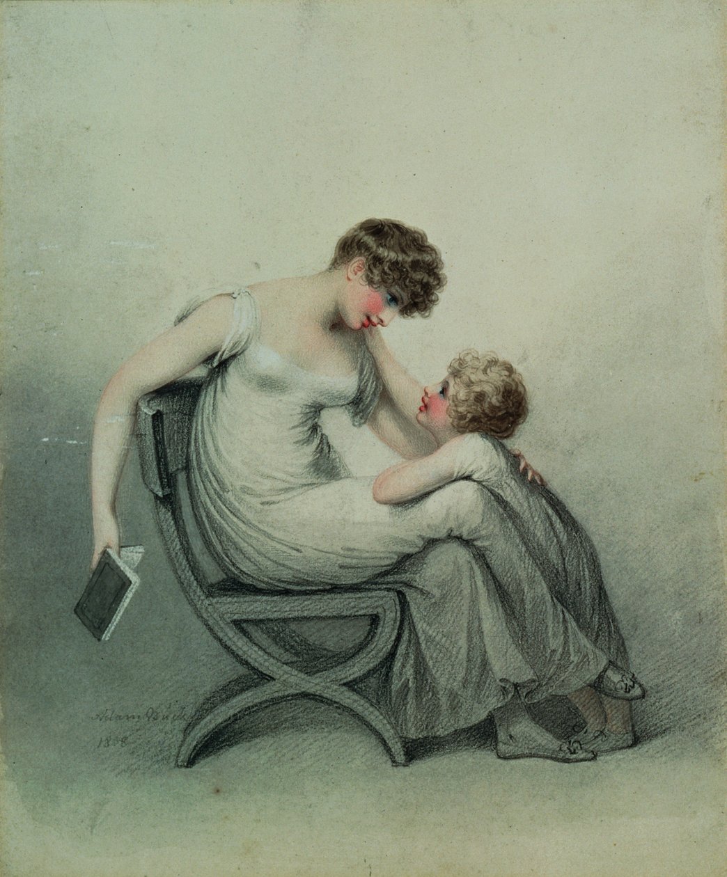 Madre e hijo de Adam Buck