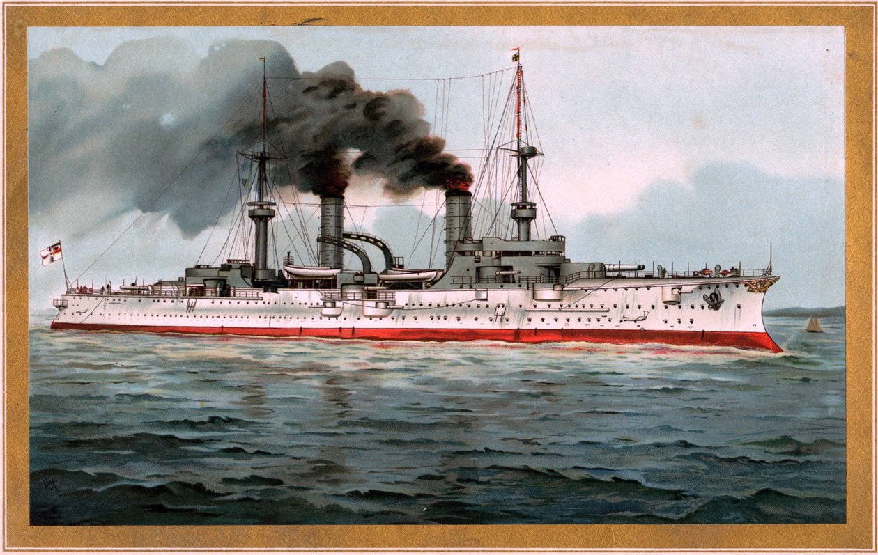 S.M. Gran Crucero Fürst Bismarck de Adam Cuerden