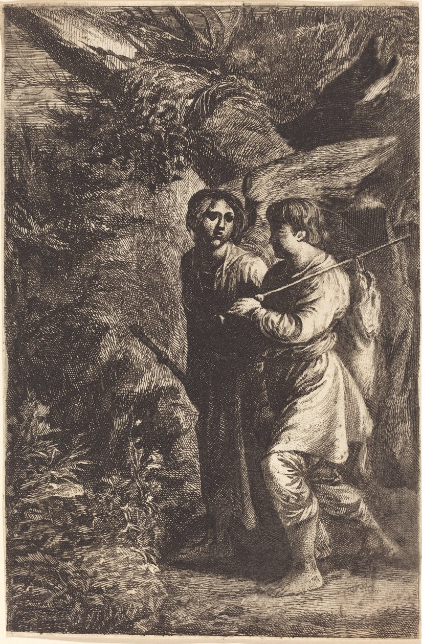 Tobías y el ángel de Adam Elsheimer