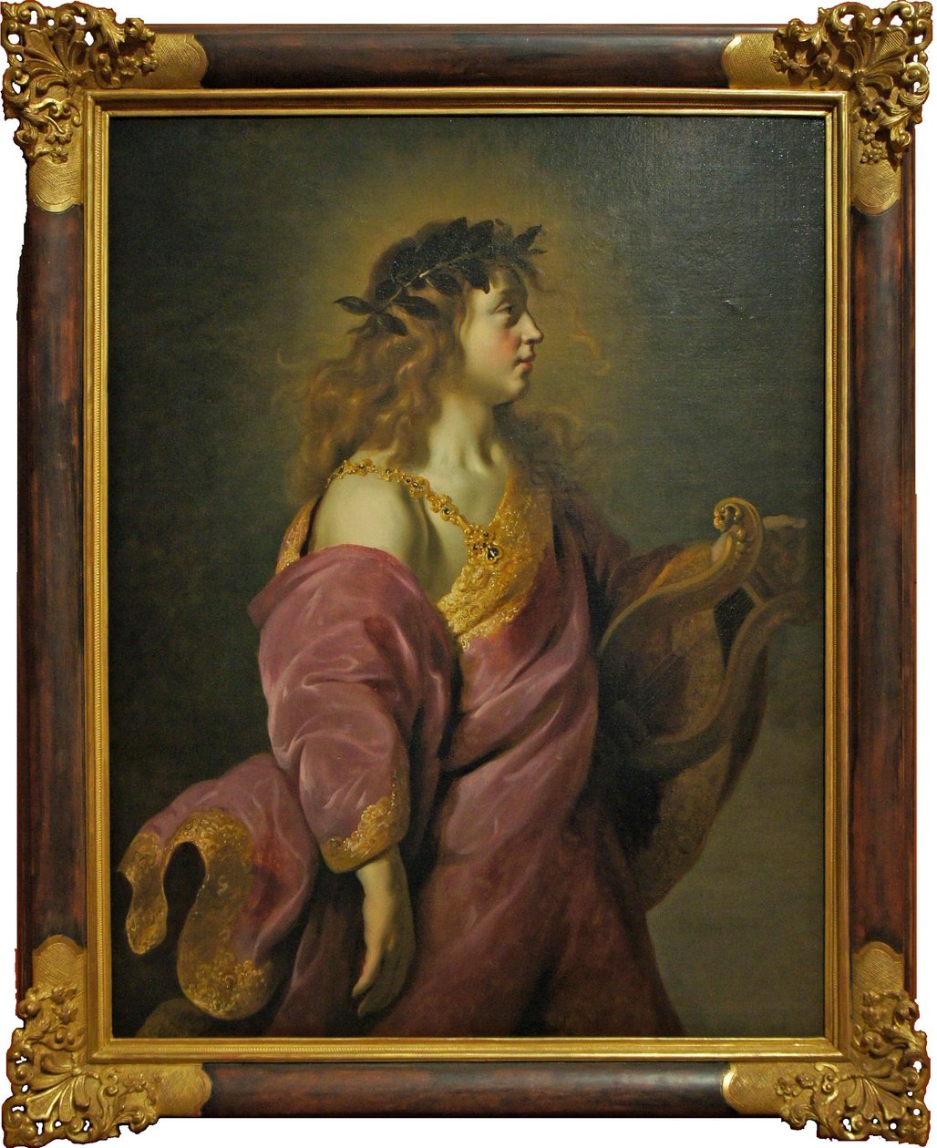 francés:  Apollon Retrato de un hombre como Apolo de Adam Camerarius