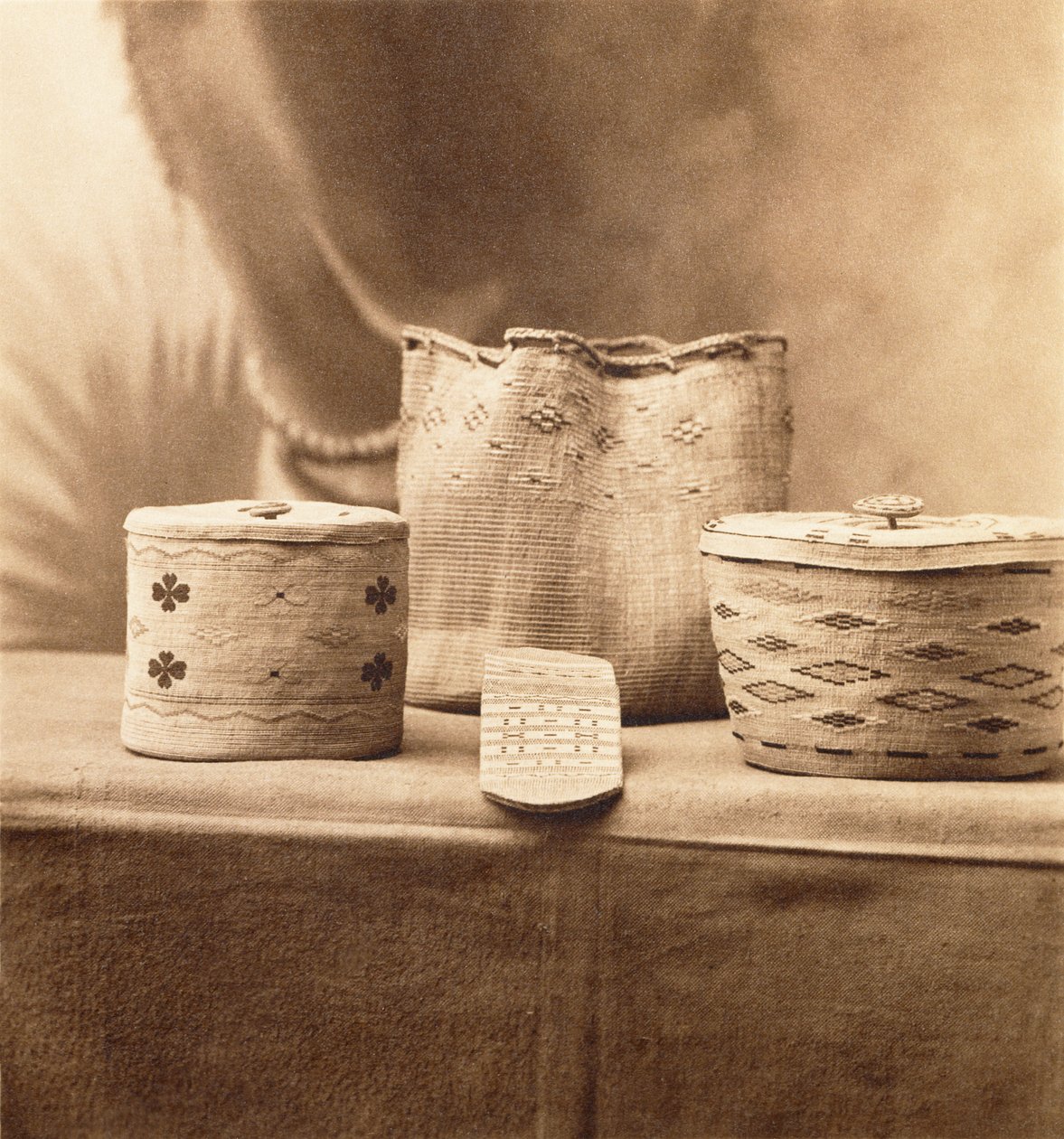 Cestas nativas americanas por A.C. Vroman, c.1898 de Adam Clark Vroman