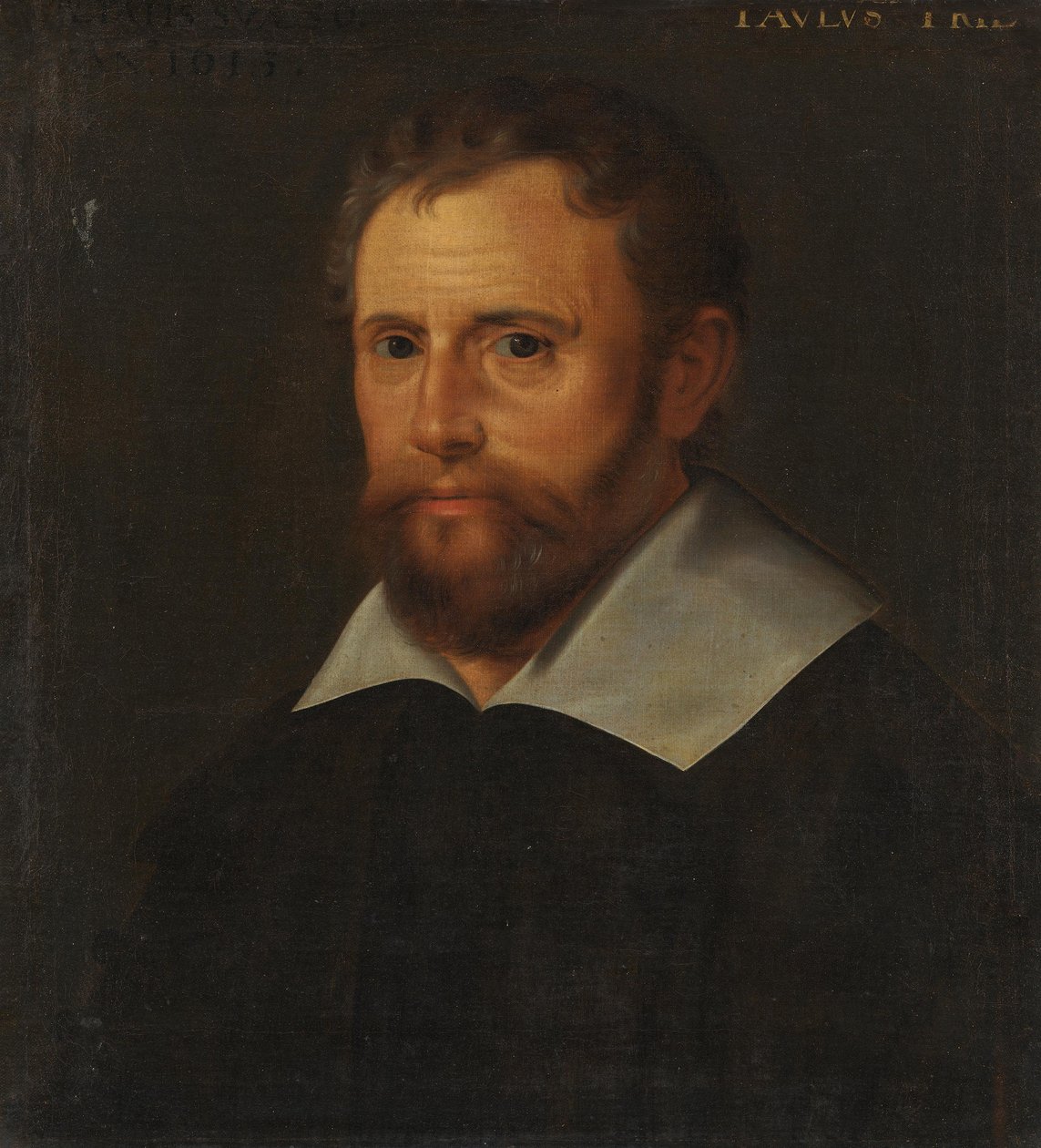 Retrato de Paul Bril (atribuido) de Adam Elsheimer