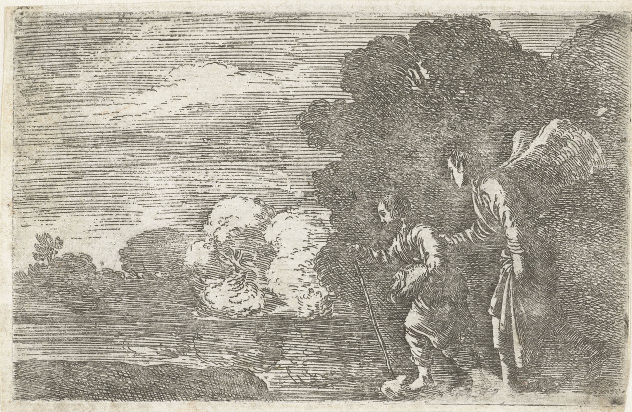 Alemán: Tobias und der Engel Tobias and the Angel
























" de Adam Elsheimer