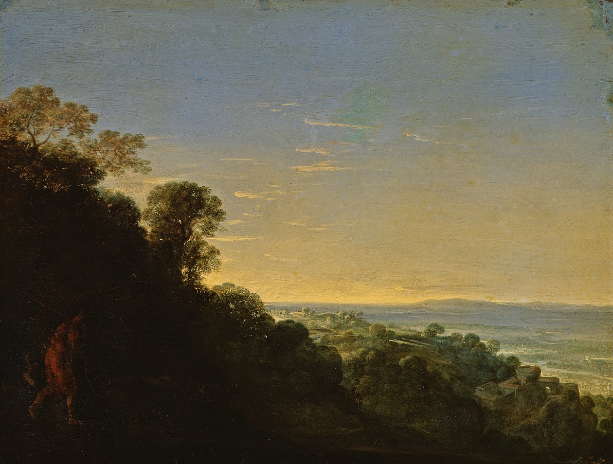 Paisaje matinal (Aurora) de Adam Elsheimer