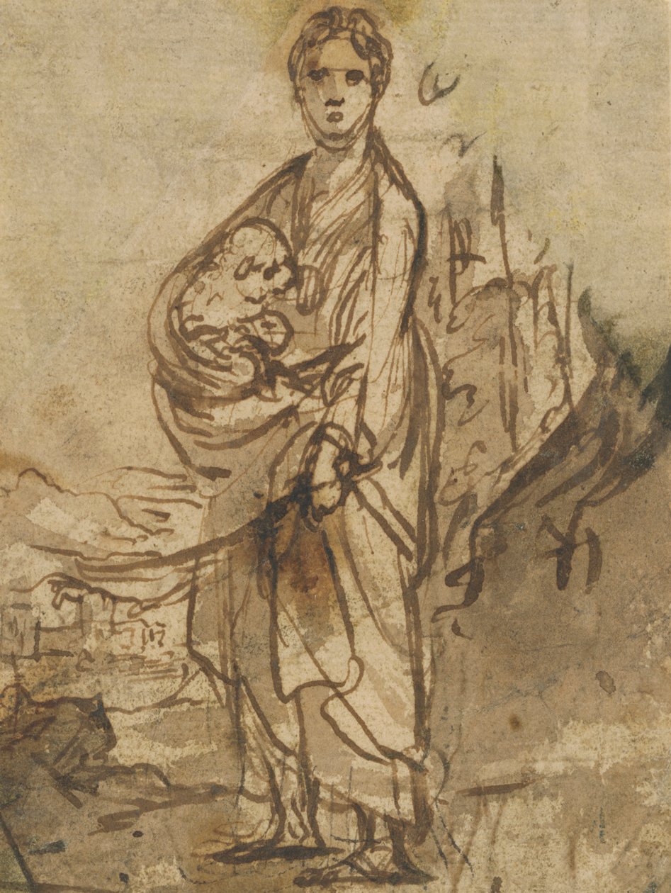 Santa Inés de Adam Elsheimer