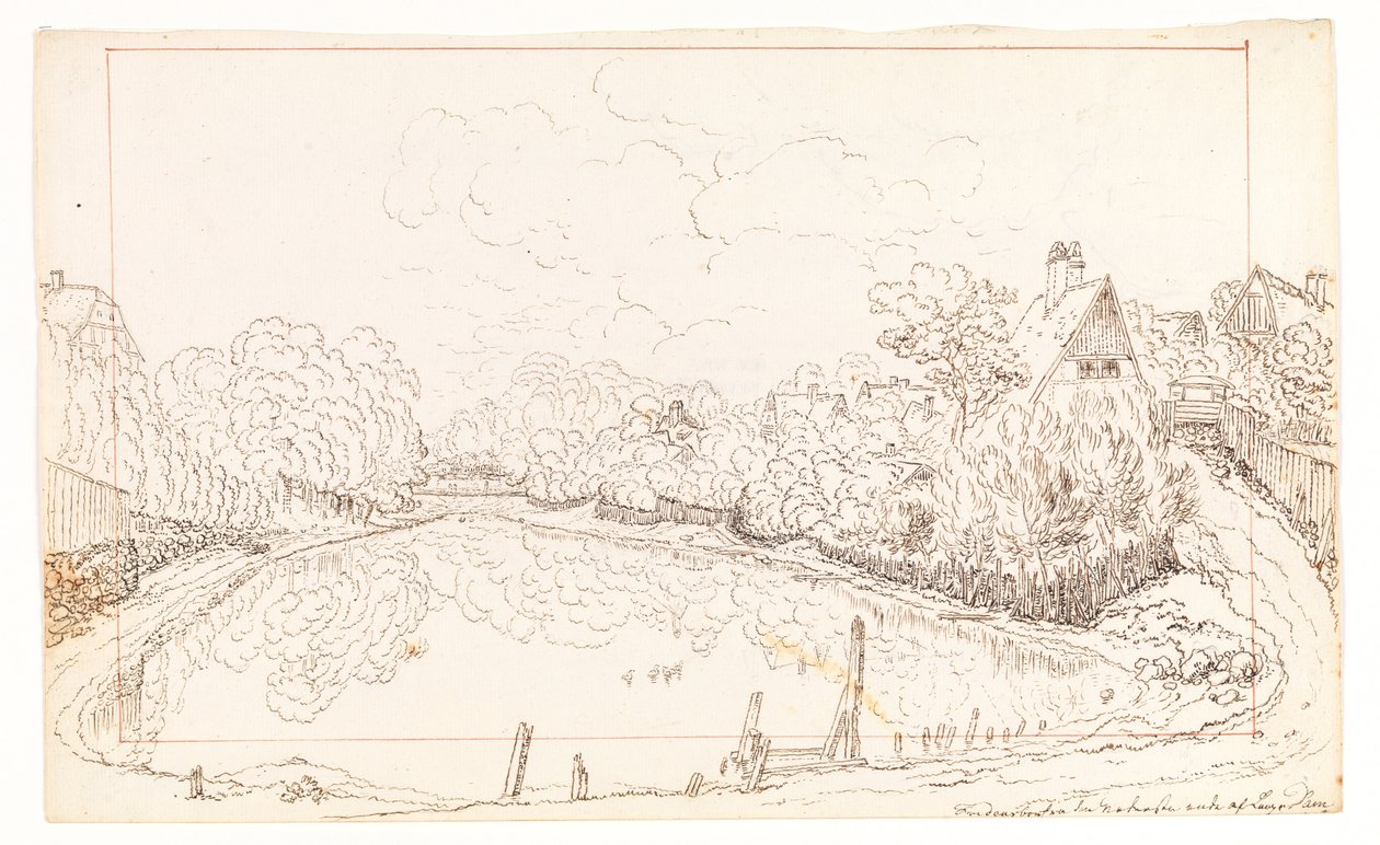 Presa larga. Fredensborg de Adam Gottlob Gjelstrup