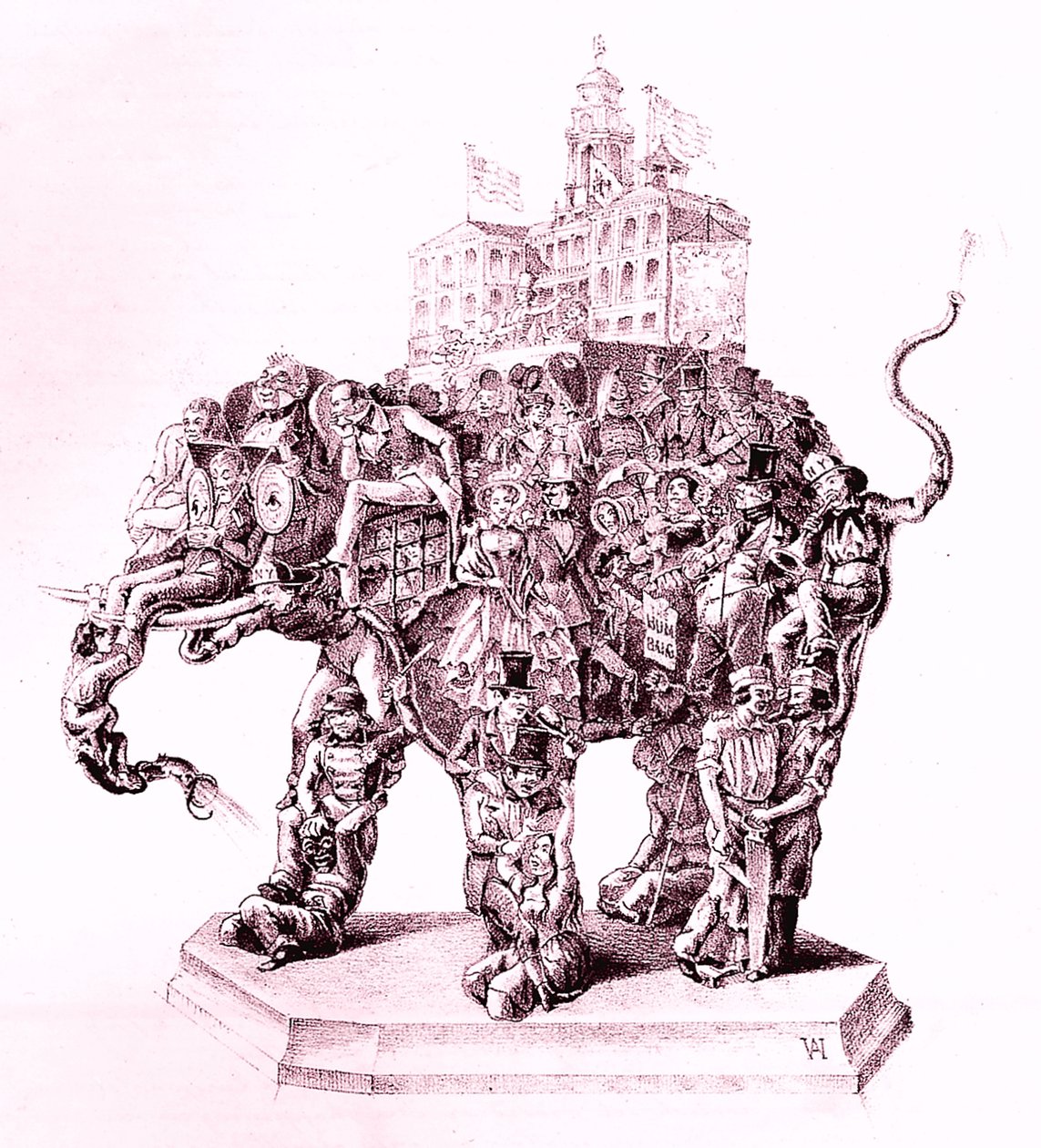 El Museo Americano de Humbug, 1851 de Adam Weingartner
